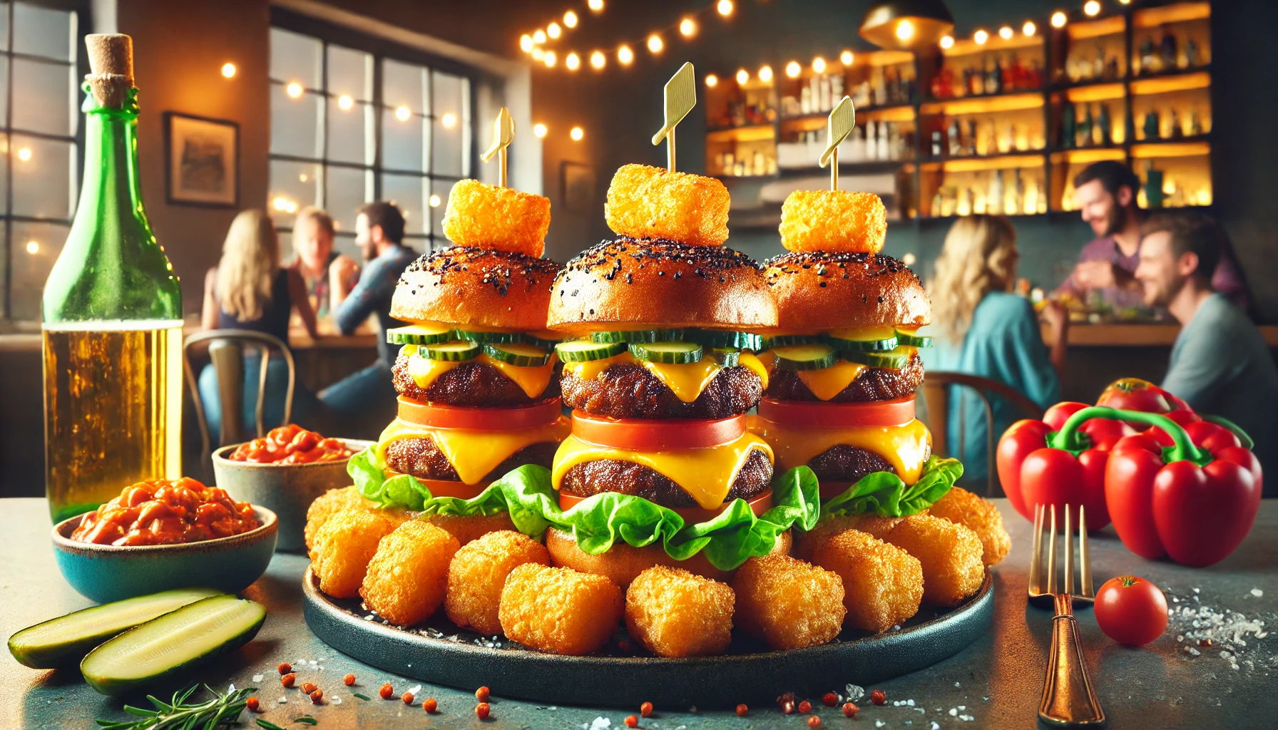 Tater Tot Sliders Recipe