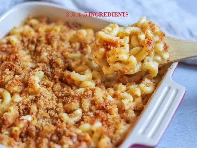 2-3-4-5 Ingredients Classic Mac and Cheese Recipe