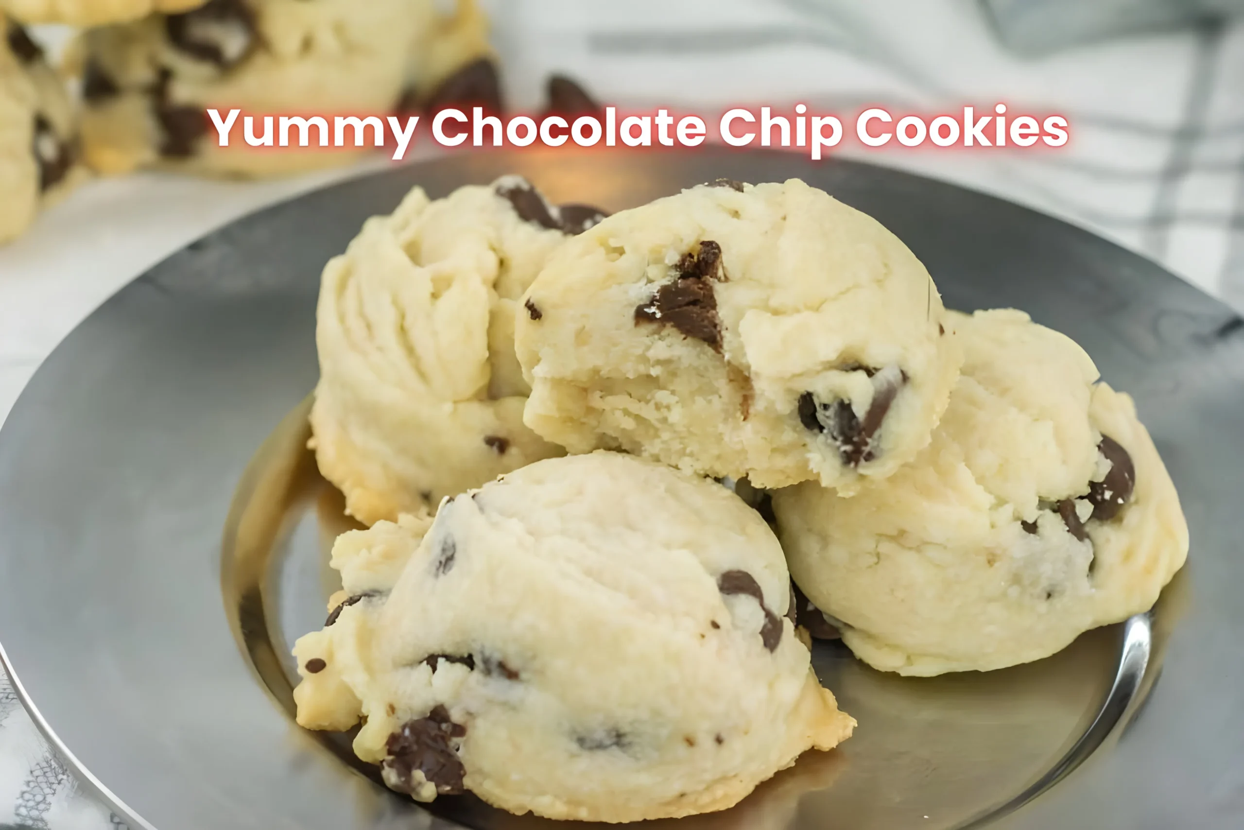 4-Ingredient Chocolate Chip Cookies: Quick, Easy, and Delicious