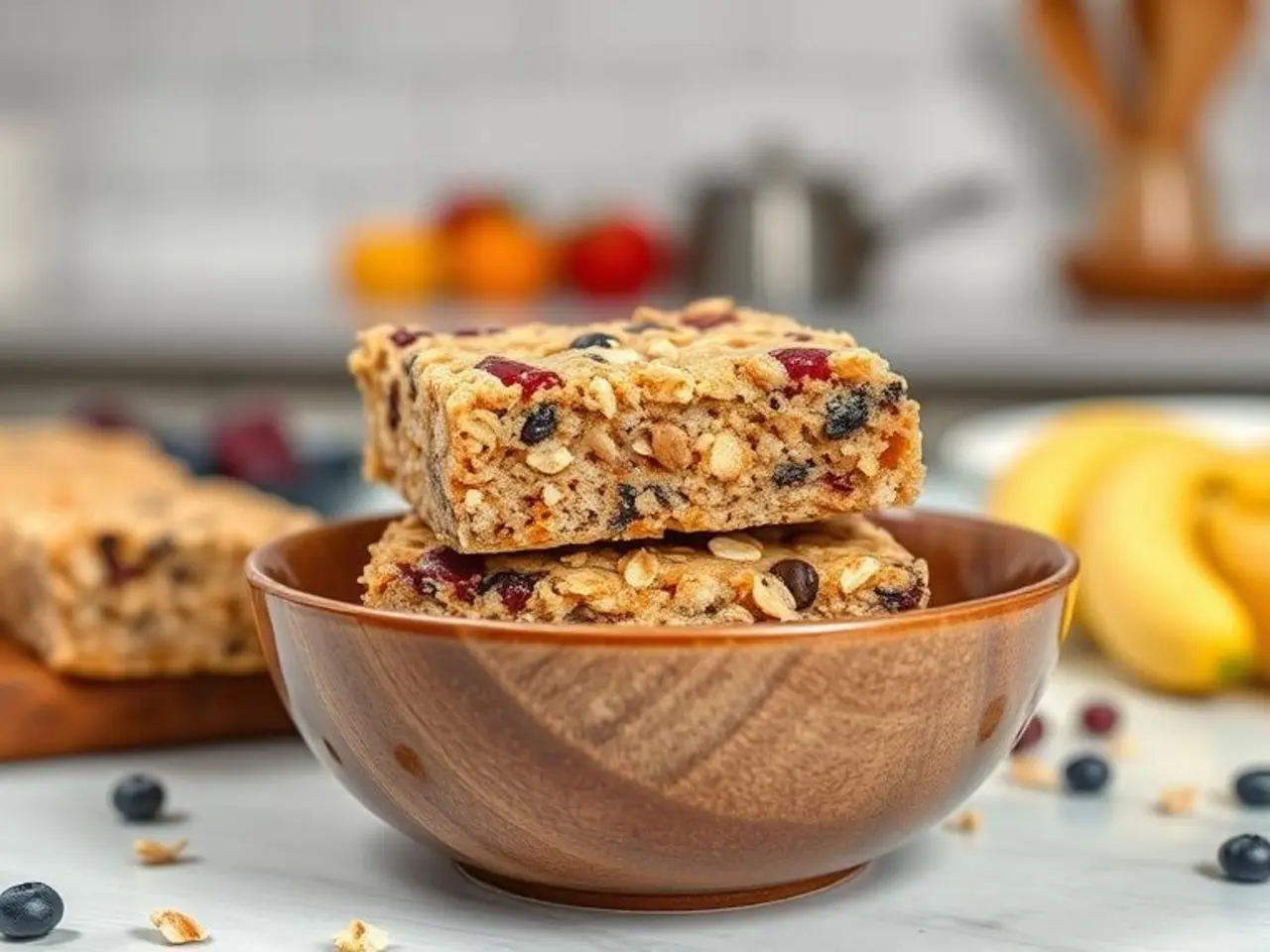 1 Bowl Oatmeal Breakfast Bars recipe