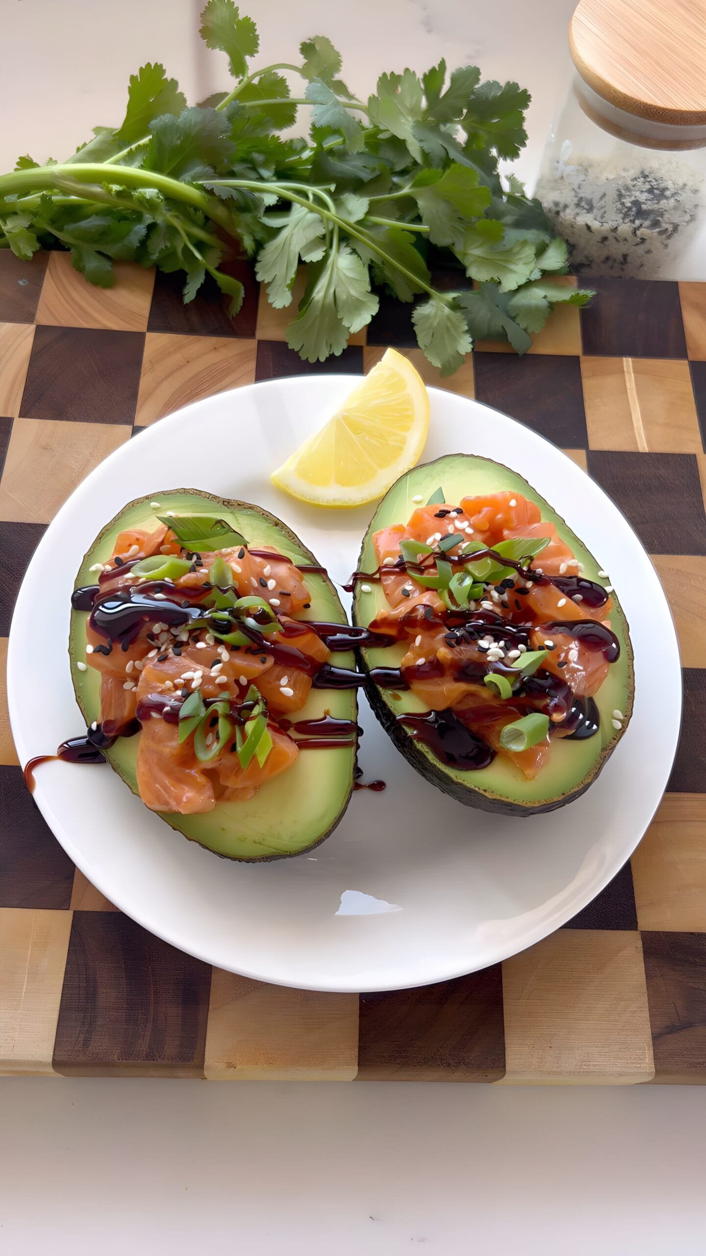 Salmon Avocado Boats Recipe