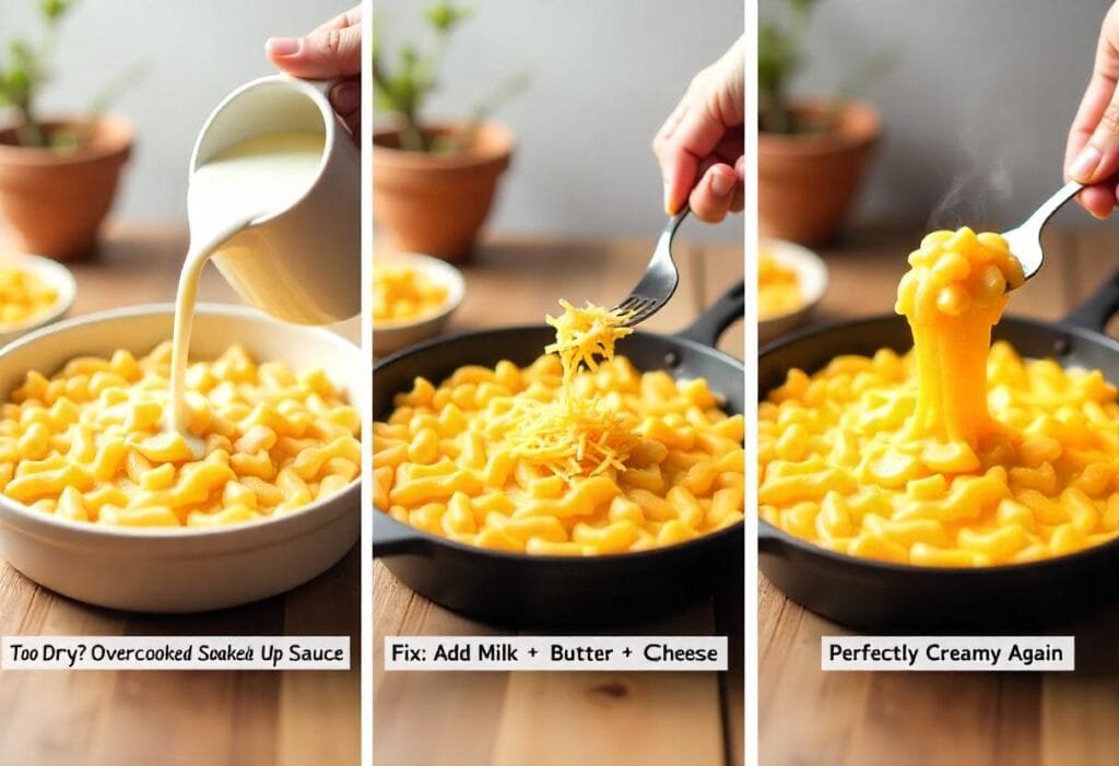 Fix for Dry or Thick Mac & Cheese