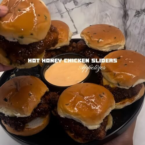 Hot Honey Chicken Sliders Recipe