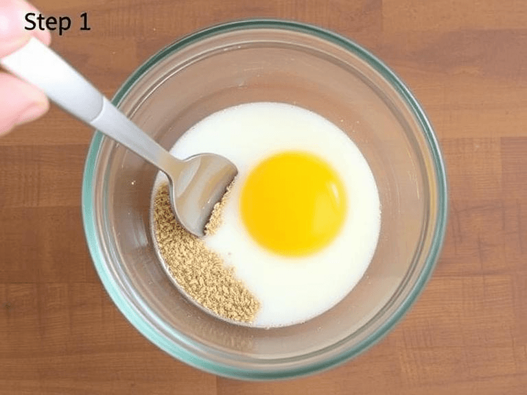 Step 1 Make Flax Egg