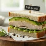 High Protein Cucumber Sandwich For Weight Gain
